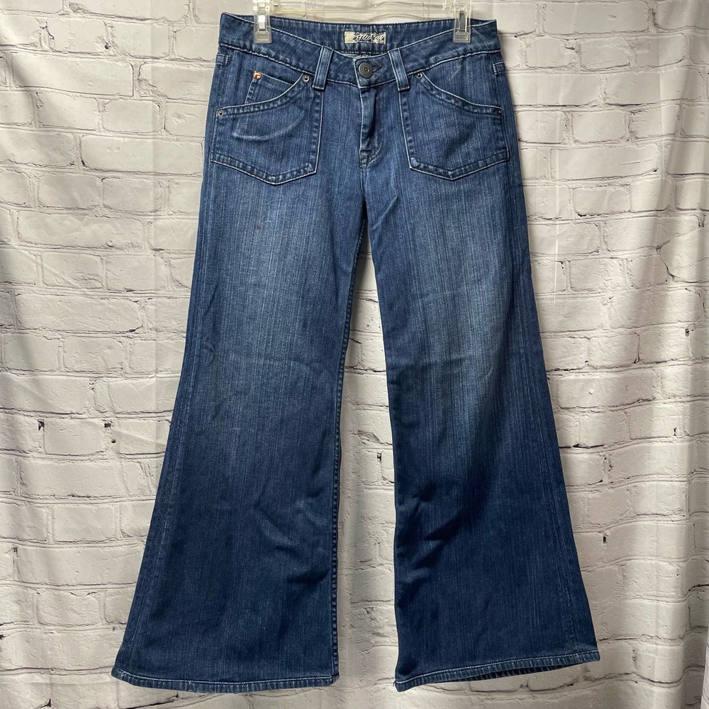 Hudson Aby Flare Wide Leg Jeans Size 29